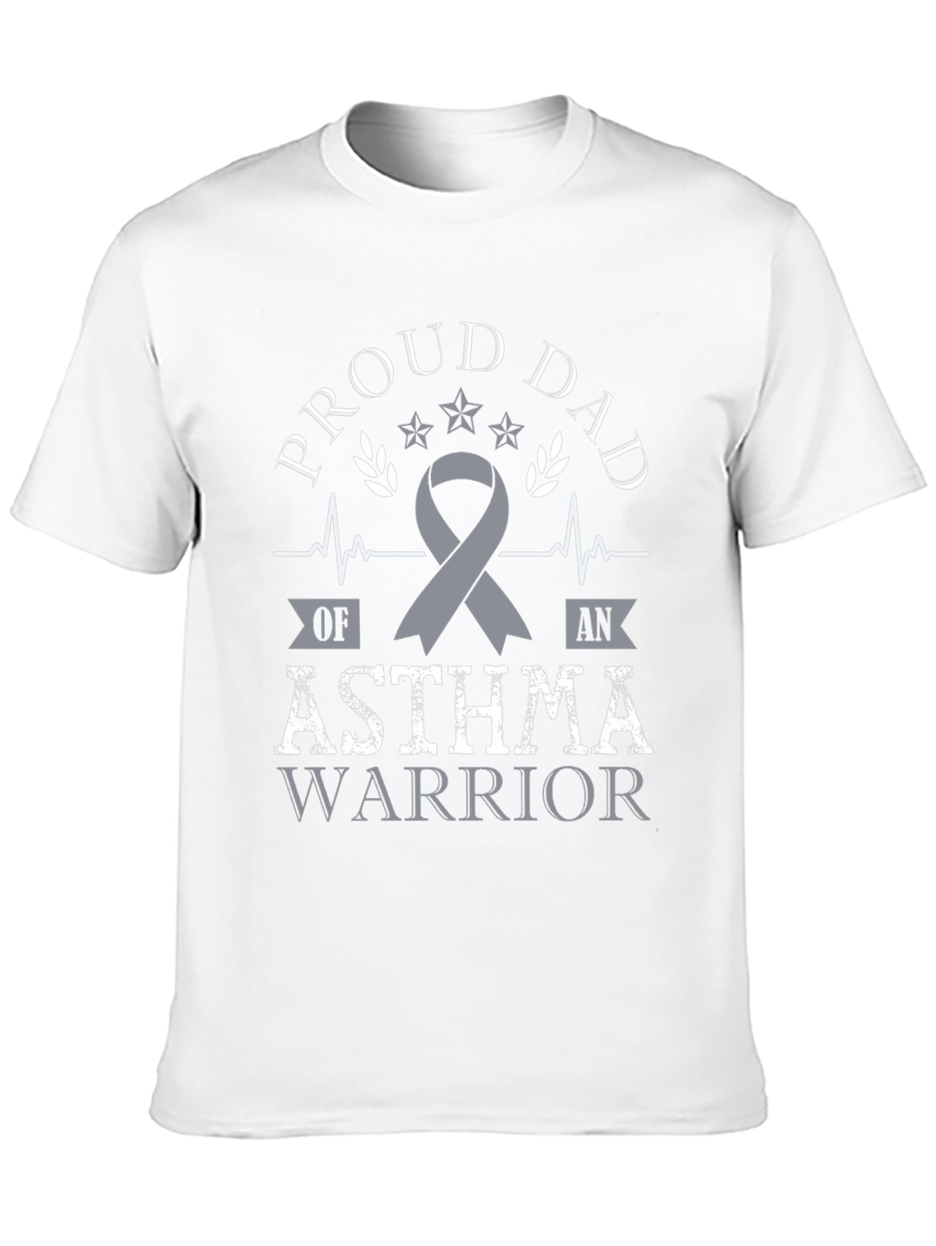 Camiseta Proud Dad Asthma Warrior