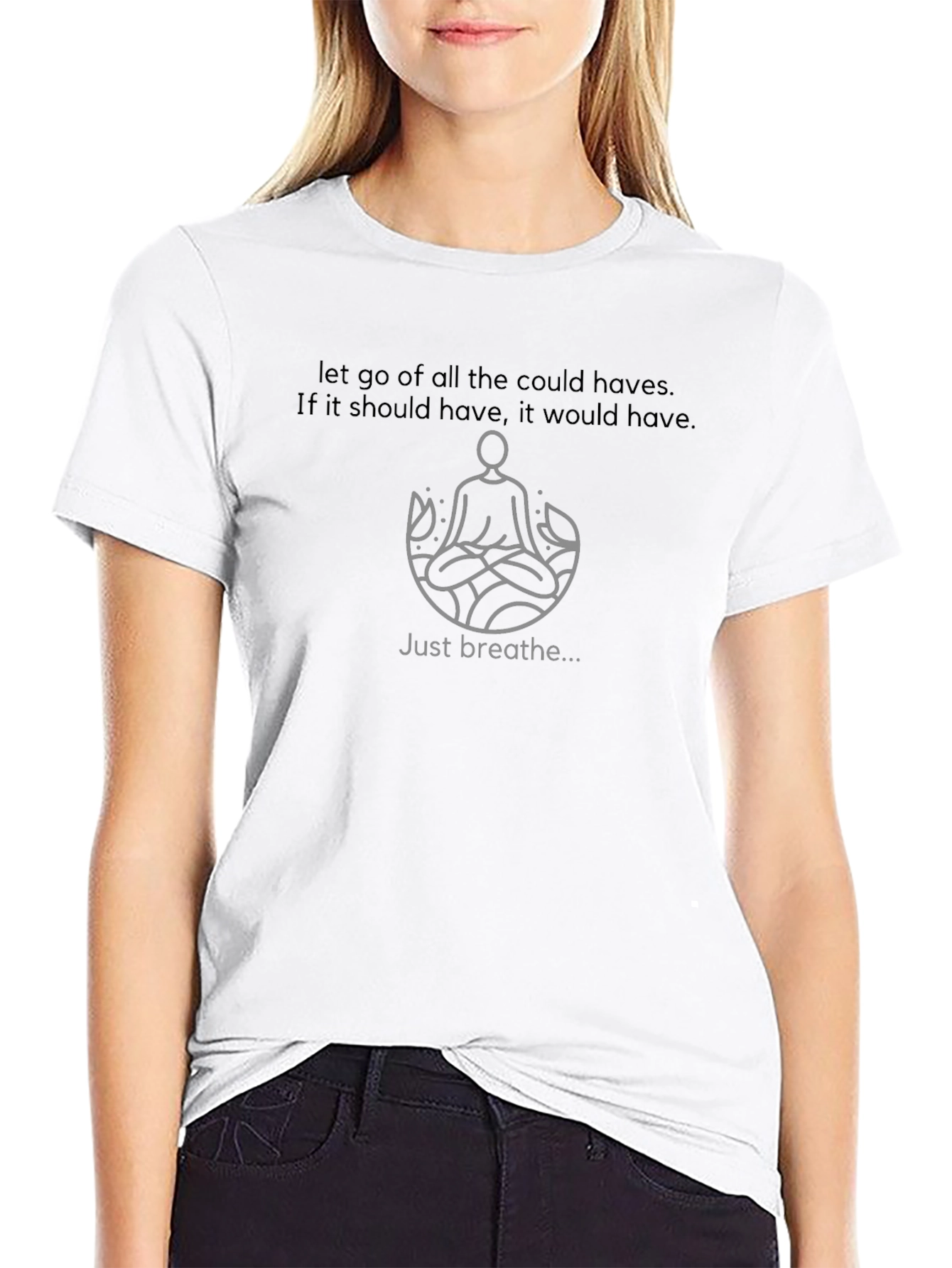 Camiseta Negra Hombre - Meditación y Mindfulness