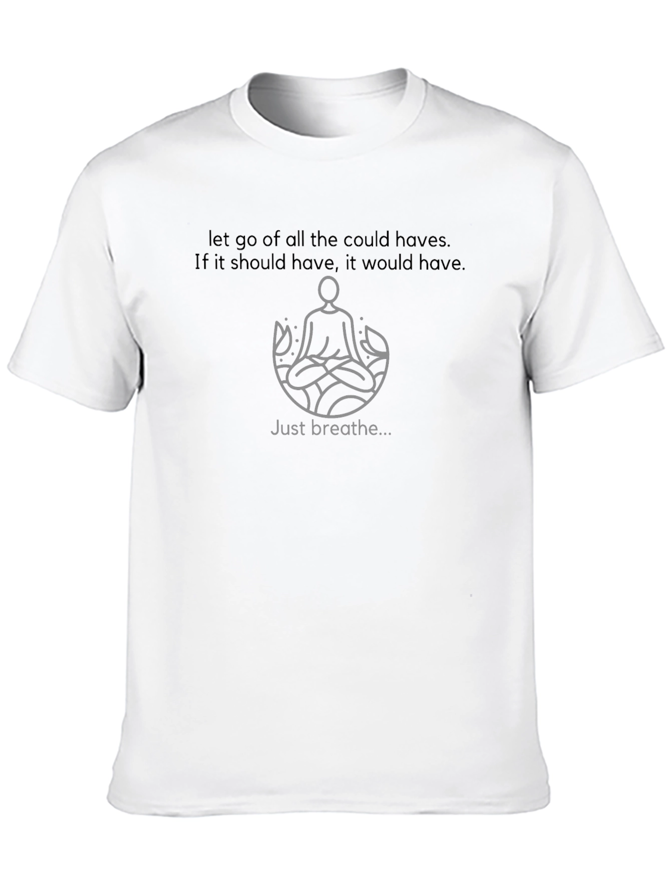 Camiseta Negra Hombre - Meditación y Mindfulness