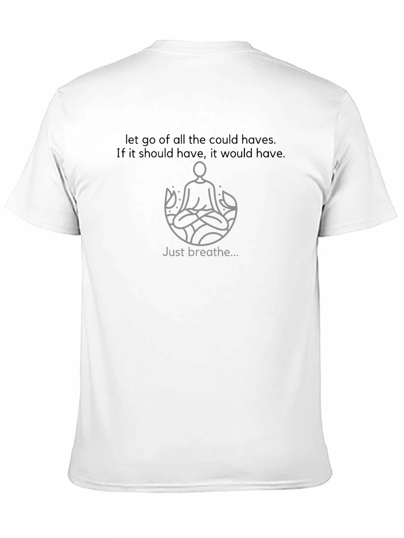 Camiseta Negra Hombre - Meditación y Mindfulness